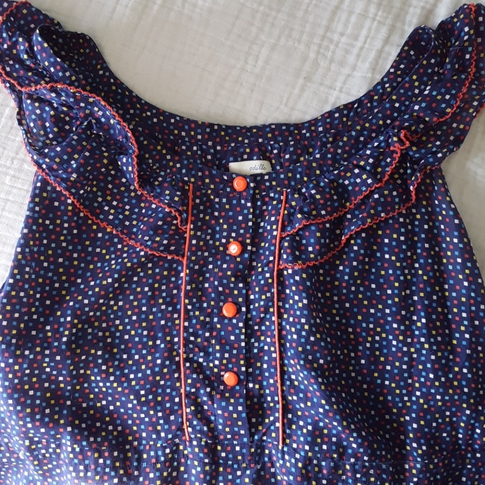 {{anthropologie}} retro Odille blouse